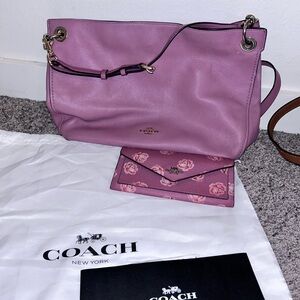 Coach crossbody and wallet